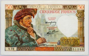 Francúzsko, 50 frankov 1941