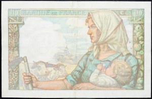 France, 10 Francs 1942