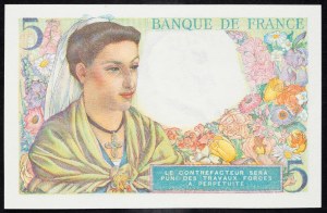 Francie, 5 franků 1943