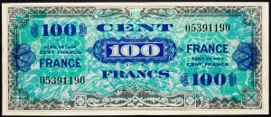 Francie, 100 franků 1944