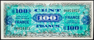 Frankreich, 100 Francs 1944