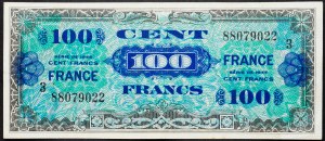 Francie, 100 franků 1944
