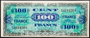 France, 100 Francs 1944