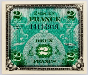 Francja, 2 franki 1944