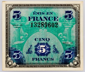 France, 5 Francs 1944