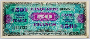 Frankreich, 50 Francs 1944