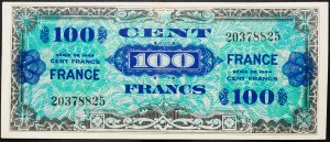 France, 100 Francs 1944