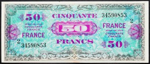 France, 50 Francs 1944