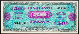 France, 50 Francs 1944