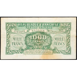 France, 1000 Francs 1945