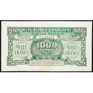 France, 1000 Francs 1945