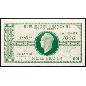 France, 1000 Francs 1945