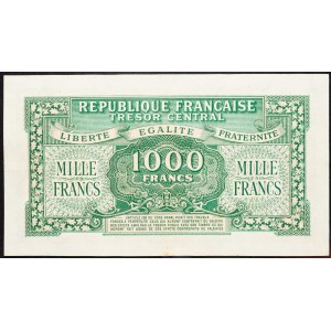 France, 1000 Francs 1945