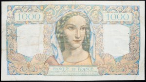 Francja, 1000 franków 1945