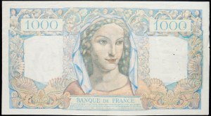 France, 1000 Francs 1945