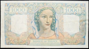 Frankreich, 1000 Francs 1945