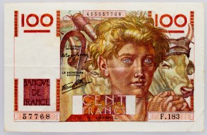 Frankreich, 100 Francs 1947