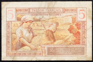 France, 5 Francs 1947