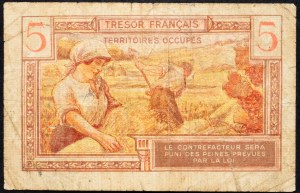 France, 5 Francs 1947