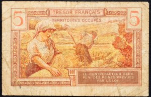 Francúzsko, 5 frankov 1947