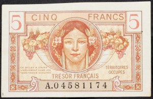 France, 5 Francs 1947