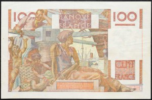 Francia, 100 franchi 1953
