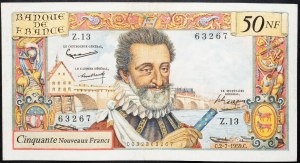 Francja, 50 franków 1959