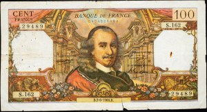 Frankreich, 100 Francs 1966