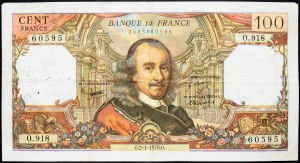 Francúzsko, 100 frankov 1976