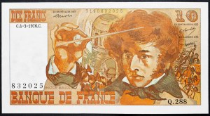 Francie, 10 franků 1976