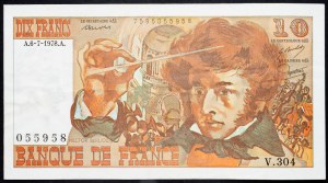 Francja, 10 franków 1978