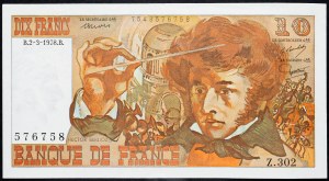 Francja, 10 franków 1978