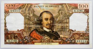 Frankreich, 100 Francs 1978