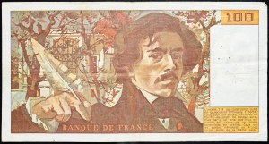Francie, 100 franků 1980