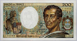 Frankreich, 200 Francs 1981