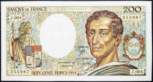 Francie, 200 franků 1981