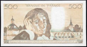 France, 500 Francs 1982