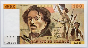 France, 100 Francs 1987
