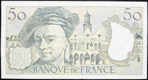 Francie, 50 franků 1988