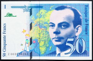 Francúzsko, 50 frankov 1992