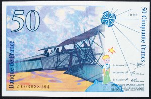 Frankreich, 50 Francs 1992