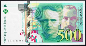 Frankreich, 500 Francs 1994