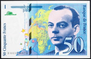 Francie, 50 franků 1997