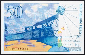 Frankreich, 50 Francs 1997