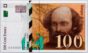 Frankreich, 100 Francs 1998