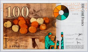 Francia, 100 franchi 1998