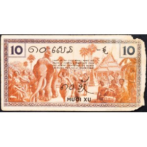 French Indochina, 10 Cents 1939