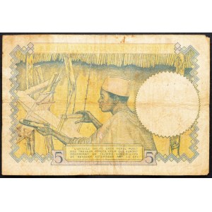 Africa occidentale francese, 5 franchi 1938