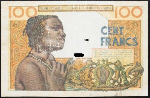 Africa occidentale francese, 100 franchi 1961