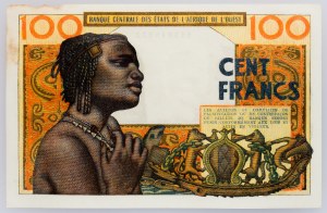 French West Africa, 100 Francs 1964